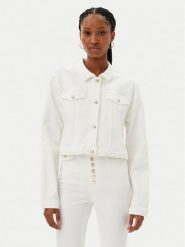 MET Kurtka jeansowa M10 175GC Biały Regular Fit. Białe kurtki damskie MET, m, bez wzorów, z bawełny, bez kaptura. W wyprzedaży za 379.99 zł.