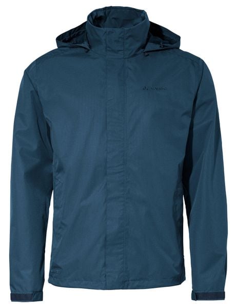 Kurtka Hardshell M Escape Light Jacket. Niebieskie kurtki męskie Vaude, m, bez wzorów, z hardshellu, retro, bez kaptura. Za 536.25 zł.