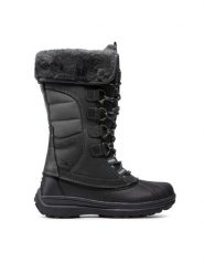 CMP Śniegowce Thalo Wmn Snow Boot Wp 30Q4616 Czarny. Czarne śniegowce damskie CMP, ze skóry. Za 419.99 zł.