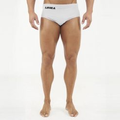 Kąpielówki slip męskie TUTORE białe. Białe kąpielówki męskie Legea, m, bez wzorów, na fitness i siłownię. W wyprzedaży za 56.00 zł.