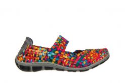 Półbuty Rock Cape Town Rainbow Mix 032938, Wielokolorowy, Materiał - 38. Półbuty damskie Rock Spring, bez wzorów, z materiału, rockowe, bez obcasa. W wyprzedaży za 164.99 zł.