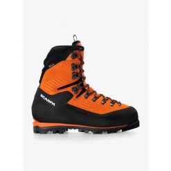 Buty wysokogórskie męskie Scarpa Mont Blanc GTX. Brązowe buty trekkingowe męskie Scarpa, bez zapięcia, trekkingowe. Za 1,553.99 zł.