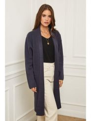 Soft Cashmere Kardigan w kolorze granatowym rozmiar: 34/36. Niebieskie kardigany damskie Soft Cashmere, bez wzorów, z kaszmiru. Za 118.84 zł.