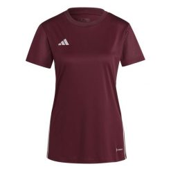 Koszulka damska adidas Tabela 23 Jersey. Białe bluzki damskie Adidas, m, bez wzorów, z jersey, bez kołnierzyka. Za 65.00 zł.