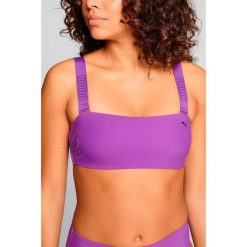 Góra od bikini Bandeau w kolorze fioletowym. Fioletowe bikini damskie Puma, bez wzorów. Za 177.90 zł.
