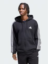 Adidas Bluza Essentials 3-Stripes French Terry KY6568 Czarny Regular Fit. Czarne bluzy bez kaptura męskie Adidas, m, z bawełny. Za 251.99 zł.