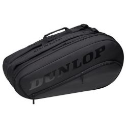 Torba na 8 rakiet tenisowych Dunlop Team Thermo. Czarne torebki klasyczne damskie Dunlop, bez wzorów, z materiału, bez dodatków. Za 427.00 zł.