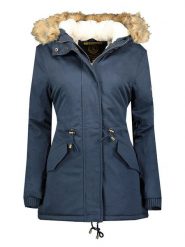 ANAPURNA Parka "Ampuriana" w kolorze granatowym rozmiar: M. Niebieskie parki damskie ANAPURNA, m, bez wzorów. Za 248.39 zł.