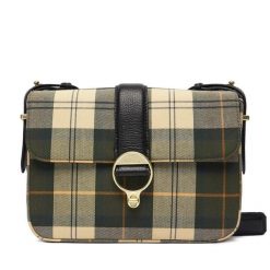 Torebka Barbour. Zielone listonoszki damskie Barbour, bez wzorów, bez dodatków. Za 639.99 zł.
