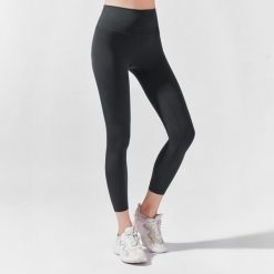 Legginsy myga Yula High-Waisted 7/8 - Black - S. Czarne legginsy damskie Myga, s, bez wzorów, z dzianiny. Za 199.99 zł.