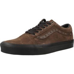 Buty VANS OLD SKOOL METAL Brązowy. Brązowe buty trekkingowe męskie Vans, ze skóry, bez zapięcia, trekkingowe, Vans Old Skool. Za 449.99 zł.