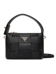 Guess Torebka Maylee Mini HWWG96 61720 Czarny. Czarne torebki klasyczne damskie Guess, z aplikacjami, ze skóry, bez dodatków. Za 329.99 zł.