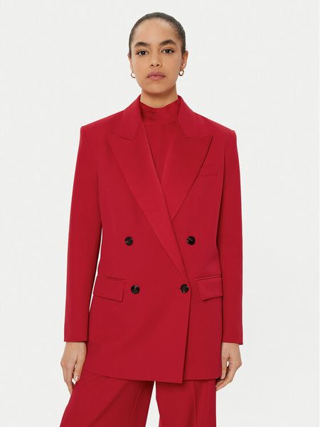 MAX&Co. Marynarka 2516041011200 Czerwony Regular Fit. Czerwone marynarki i żakiety damskie MAX&Co., bez wzorów, z syntetyku. Za 1,189.00 zł.