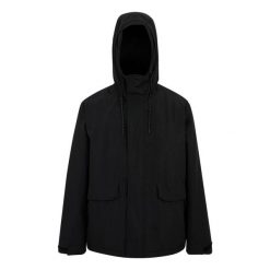 Męska Wodoodporna Kurtka Ocieplana Sterlings. Czarne kurtki męskie Regatta, m, bez wzorów, sportowe, bez kaptura. Za 246.99 zł.