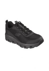 Buty sportowe męskie Skechers Glide-step Sole Bart Clough. Czarne buty sportowe na co dzień męskie Skechers, z materiału, bez zapięcia, na fitness i siłownię. Za 490.00 zł.