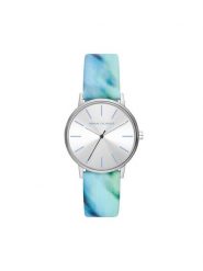 Armani Exchange Zegarek Lola AX5597 Niebieski. Niebieskie, analogowe zegarki damskie Armani Exchange. Za 569.99 zł.