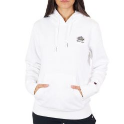 Bluza dresowa damska Champion Sweatshirt HD. Czarne bluzy bez kaptura damskie CHAMPION, xs, z bawełny. Za 207.00 zł.