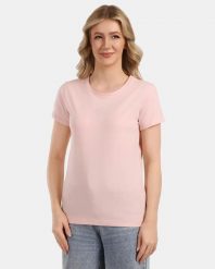 Damska bawełniana koszulka Kilpi LOS-W. Czerwone t-shirty damskie Kilpi, bez wzorów, z bawełny, bez kołnierzyka. Za 91.56 zł.