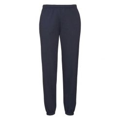 Spodnie joggery Fruit of the Loom Classic z elastycznym mankietem, niebieskie. Czarne spodnie sportowe damskie Fruit of the Loom, m, z bawełny. Za 184.99 zł.