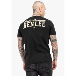 T-shirt o klasycznym kroju Benlee Kilaas. Czarne t-shirty męskie Benlee, bez wzorów, bez kołnierzyka. Za 152.50 zł.