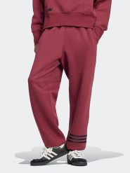 Adidas Spodnie dresowe w kolorze czerwonym rozmiar: L. Czerwone spodnie dresowe męskie Adidas, bez wzorów, z dresówki. Za 191.42 zł.