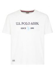 U.S. Polo Assn. Koszulka w kolorze białym rozmiar: XXL. Białe koszulki polo męskie U.S. Polo Assn., s, bez wzorów, z bawełny, bez ramiączek. Za 83.03 zł.