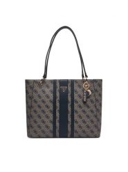 Guess Torebka Noelle II HWBS96 72250 Granatowy. Niebieskie torebki klasyczne damskie Guess, z aplikacjami, ze skóry, bez dodatków. Za 674.99 zł.
