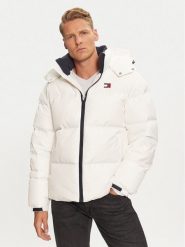 Tommy Jeans Kurtka puchowa Alaska DM0DM20479 Biały Regular Fit. Białe kurtki męskie Tommy Jeans, m, bez wzorów, z jeansu, bez kaptura. Za 819.99 zł.