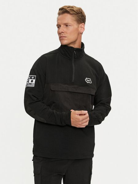 Colourwear Bluza Bloc Half Zip 7010253 Czarny Regular Fit. Czarne bluzy bez kaptura męskie Colourwear, m, z bawełny. Za 129.99 zł.