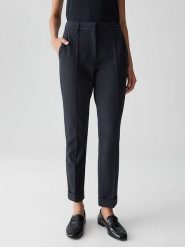 OPUS Spodnie "Melina" w kolorze czarnym rozmiar: 36. Czarne spodnie materiałowe damskie Opus, bez wzorów, z materiału. Za 183.15 zł.