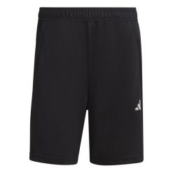Krótka adidas Essentials All Set. Czarne szorty męskie Adidas, bez wzorów, sportowe. Za 118.99 zł.