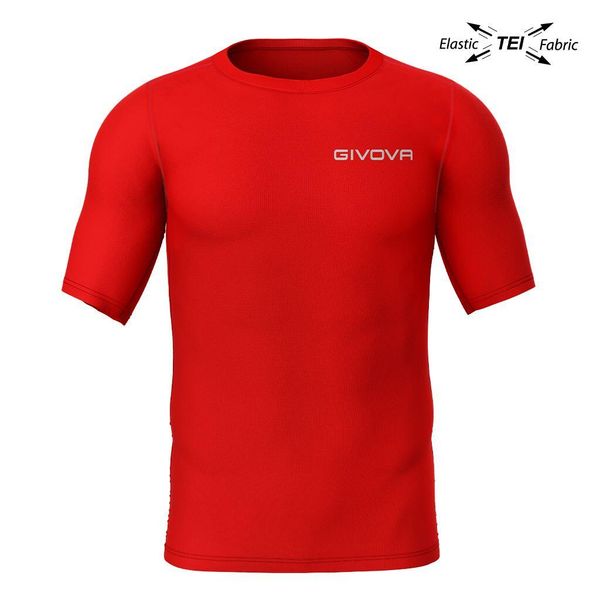 Koszulka piłkarska termoaktywna dla dorosłych Givova Corpus 2 czerwona. Czerwone bielizna termoaktywna damska Givova, m, bez wzorów, z poliesteru. Za 74.99 zł.