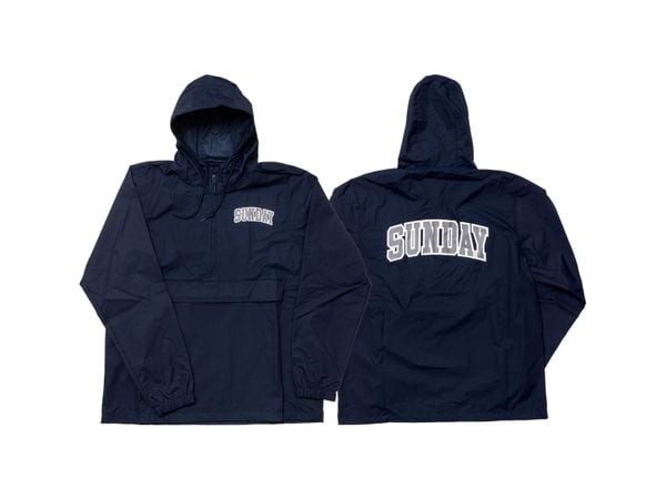 3680 Sunday Blockhead Blue kurtka wodoodporna XL. Niebieskie kurtki damskie SUNDAY, m, bez wzorów, z nylonu, bez kaptura. Za 500.99 zł.