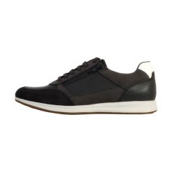 Buty GEOX U AVERY Szary. Szare buty fitness męskie Geox, do biegania. Za 323.99 zł.