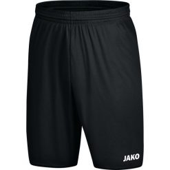 Szorty Jako Manchester 2.0. Czarne spodenki sportowe damskie Jako, bez wzorów, z materiału, sportowe. Za 71.60 zł.