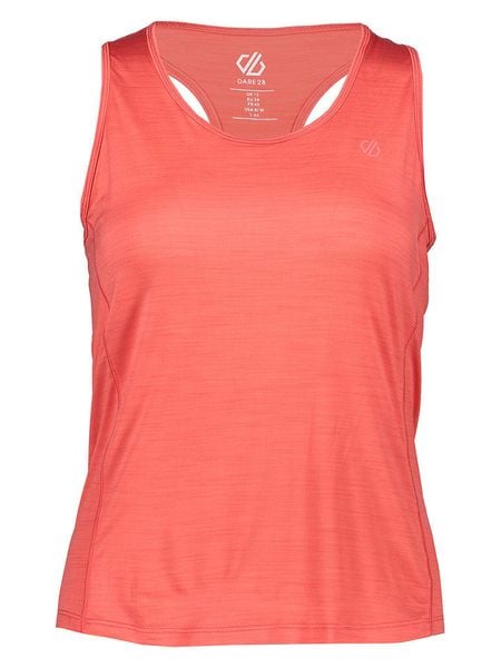Dare 2b Top sportowy "Modernize II Vest" w kolorze pomarańczowym rozmiar: 46. Pomarańczowe topy damskie Dare 2b, bez wzorów, z materiału, bez kołnierzyka. Za 53.66 zł.