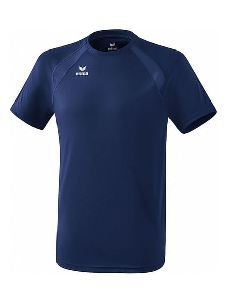 Erima Koszulka sportowa "Performance" w kolorze granatowym rozmiar: 128. Niebieskie t-shirty sportowe męskie Erima, z materiału, bez ramiączek, outdoorowe. Za 39.40 zł.