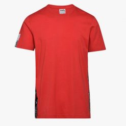 Koszulka męska DIADORA SS T-SHIRT TROFEO OC. Czerwone t-shirty męskie Diadora, m, bez wzorów, bez kołnierzyka. Za 44.99 zł.