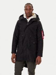 Alpha Industries Parka Studio M-51 Fishtail 258112 Czarny Regular Fit. Czarne parki męskie Alpha Industries, m, bez wzorów, z syntetyku. Za 1,099.00 zł.