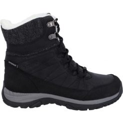 Buty trekkingowe damskie Hi-Tec Riva Mid Wp. Czarne obuwie trekkingowe damskie Hi-tec, na zimę. Za 532.00 zł.
