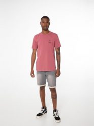 Koszulka męska Protest PRTHANNUS t-shirt. Czerwone t-shirty męskie Protest, m, bez wzorów, z bawełny, bez kołnierzyka. Za 99.90 zł.