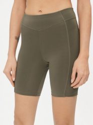 Reebok Szorty sportowe Yoga Performance IM4041 Khaki Tight Fit. Brązowe spodenki sportowe damskie Reebok, s, na jogę i pilates. Za 179.99 zł.