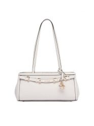 Guess Torebka Dovie HWKG99 09080 Kremowy. Białe torebki klasyczne damskie Guess, z aplikacjami, ze skóry, bez dodatków. Za 589.99 zł.