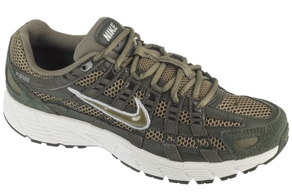 Buty sportowe Sneakersy męskie, P-6000 SE. Zielone buty sportowe na co dzień męskie Nike, z materiału, bez zapięcia, trekkingowe. Za 479.99 zł.