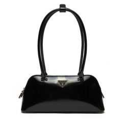 Torebka Guess. Czarne torebki klasyczne damskie Guess, z aplikacjami, bez dodatków. Za 369.99 zł.