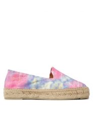 Manebi Espadryle Slippers W T 2.2 N0 Różowy. Czerwone espadryle damskie Manebi, bez wzorów, z materiału, bez obcasa. Za 449.99 zł.