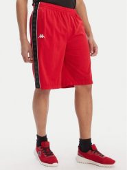 Kappa Szorty sportowe Banda Treadwellz 304KQ20 Czerwony Regular Fit. Czerwone szorty męskie Kappa, m, z syntetyku. Za 89.99 zł.