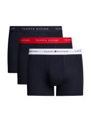Tommy Hilfiger Obcisłe bokserki pakowane po 3 szt. Mężczyźni Bawełna niebieski, XL. Niebieskie bokserki męskie Tommy Hilfiger, bez wzorów, z bawełny. Za 179.95 zł.