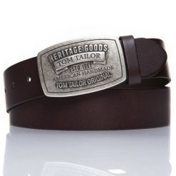 TOM TAILOR PASEK SKÓRZANY TG1050R01 691 40mm Gürtel Q.01. Brązowe paski męskie Tom Tailor, bez wzorów, klasyczne. Za 109.99 zł.