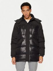 Brave Soul Kurtka zimowa MJK-COURTS Czarny Regular Fit. Czarne kurtki męskie Brave Soul, na zimę, l, bez wzorów, z syntetyku, bez kaptura. Za 329.99 zł.